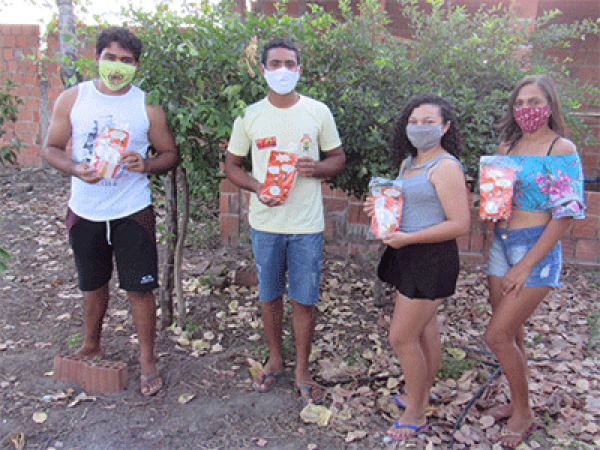 Esplar e ActionAid distribuem em escolas rurais kits para prote&ccedil;&atilde;o &agrave; COVID-19