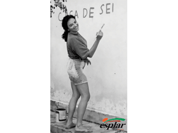 Da s&eacute;rie Gente do Esplar.  Marcia Frota, agr&ocirc;noma. Registro de 1995