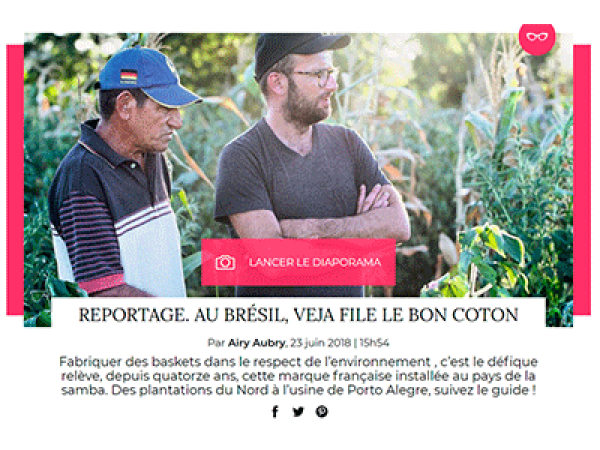 Algod&atilde;o cearense integra ciclo de moda sustent&aacute;vel e com&eacute;rcio justo entre Brasil e Fran&ccedil;a