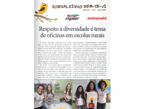 Jornalzinho Bem-Te-Vi - Nº 22 - Ano 12 - Nov - 2018
