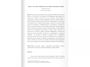 Mulheres e Agroecologia: Multiplicadoras Agroecológicas transformando o Semiárido